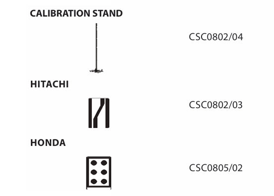 Autel - Blind Spot Detection Calibration stand, Honda and Hitachi CSC0802/04, CSC0802/03, CSC0805/02