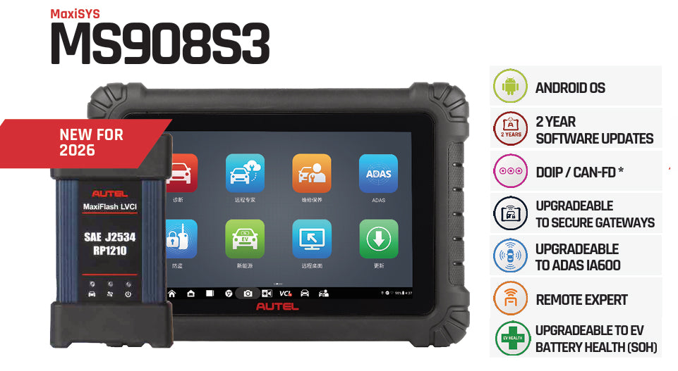 Autel - MaxiSYS MS908S3
