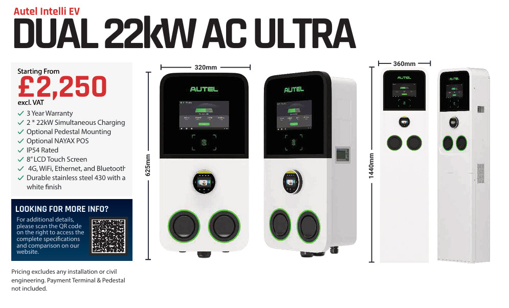 Autel - 7kW AC Ultra EV Charger