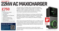 Autel - 22kW AC MaxiCharger