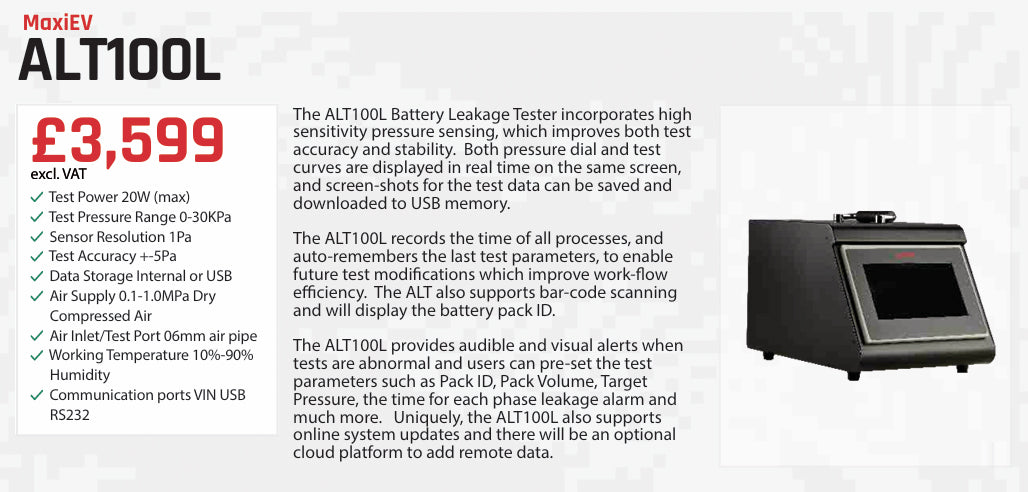 Autel - ALT100L Air Leak Tester